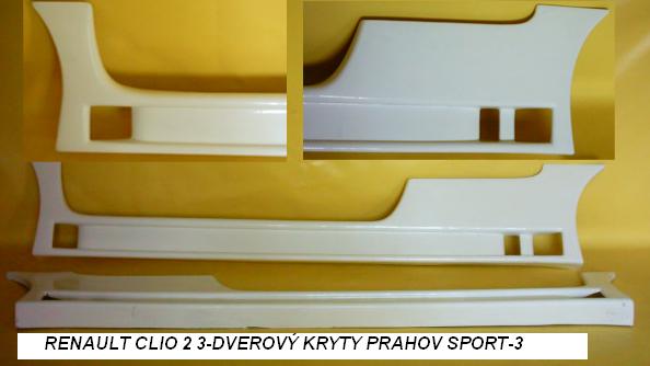 RENAULT CLIO 2:3 DVEROVÝ:KRYTY PRAHOV MAXIMUS - Kliknutím na obrázok zatvorte -