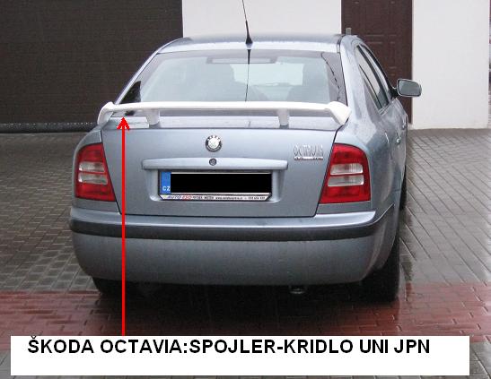 ŠKODA OCTAVIA 1 /TOUR/:SPOJLER NA ZADNÚ KAPOTU TYP:JAPAN - Kliknutím na obrázok zatvorte -