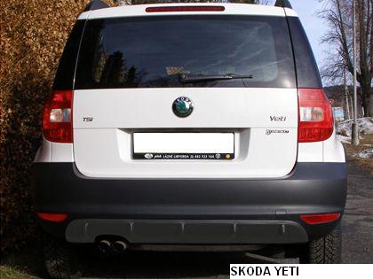 ŠKODA YETI:Difúzor zadného nárazníka RD-1 - Kliknutím na obrázok zatvorte -