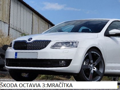 ŠKODA OCTAVIA 3 OD 2013:MRAČÍTKA PREDNÝCH SVETIEL RF /Pár/ - Kliknutím na obrázok zatvorte -